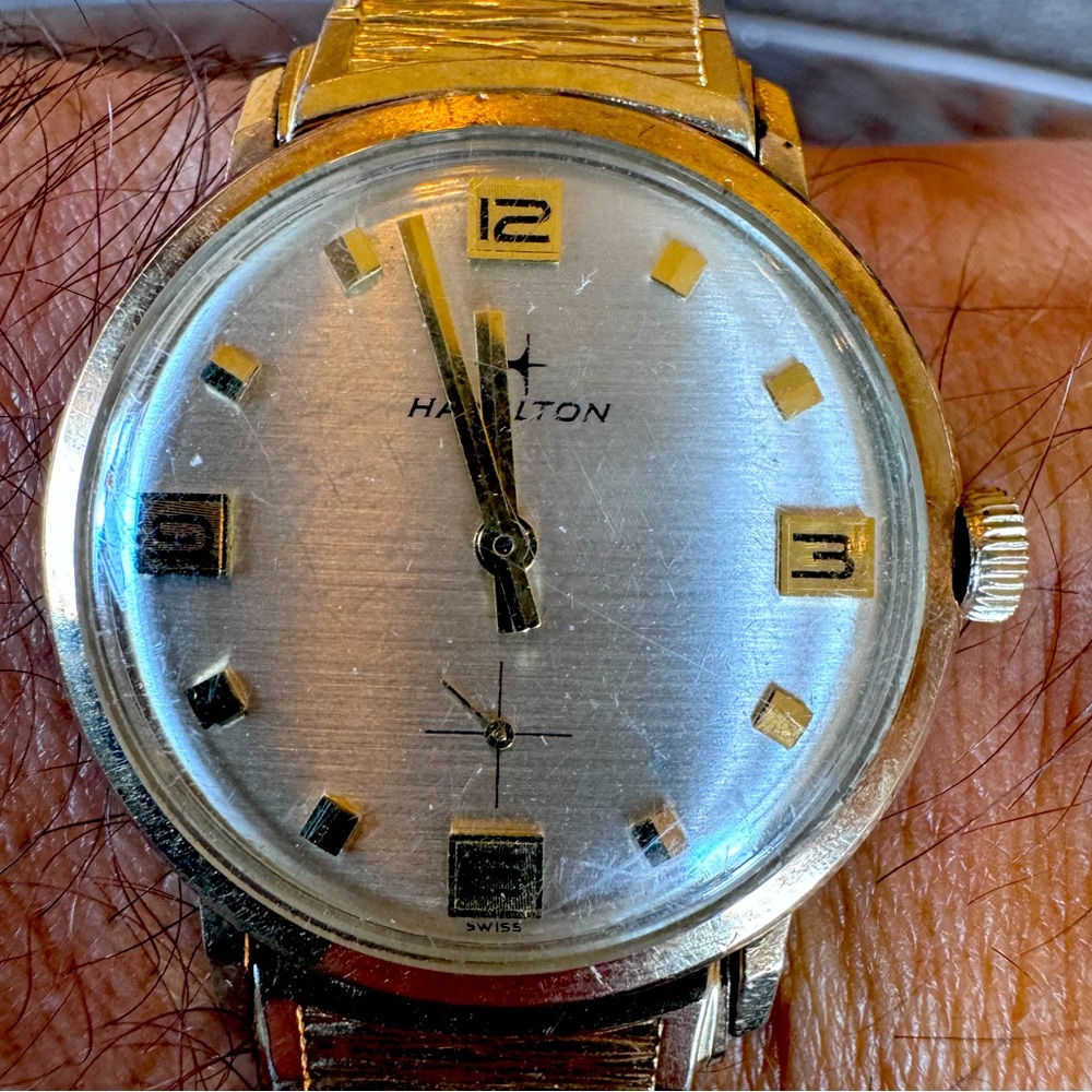 Hamilton wind up watch from the 60s